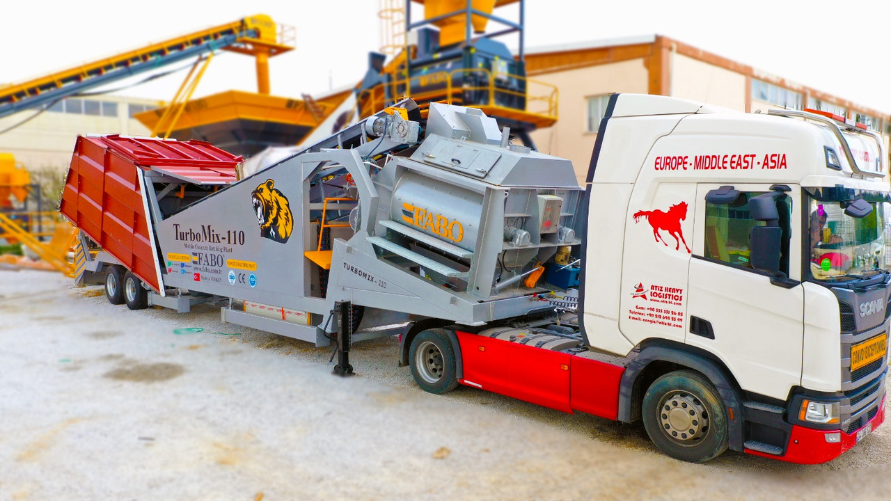 FABO mobile concrete batching plant - Betonmischanlage: das Bild 4 FABO mobile concrete batching plant - Betonmischanlage: das Bild 4