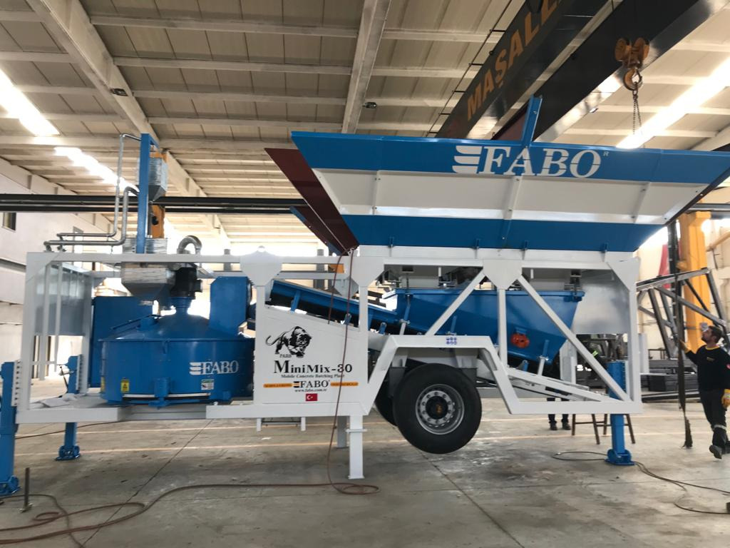 FABO mobile concrete batching plant - Betonmischanlage: das Bild 4 FABO mobile concrete batching plant - Betonmischanlage: das Bild 4
