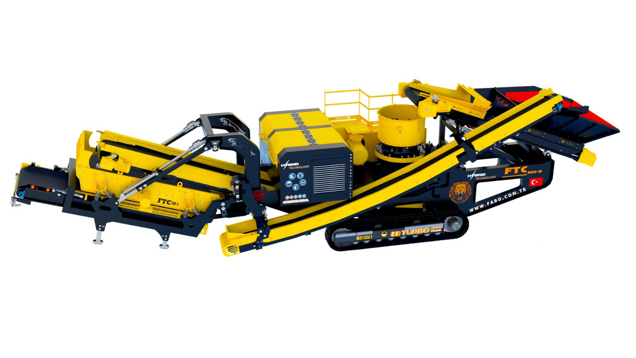 Kegelbrecher, Zustand - NEU FABO mobile cone crusher: das Bild 7