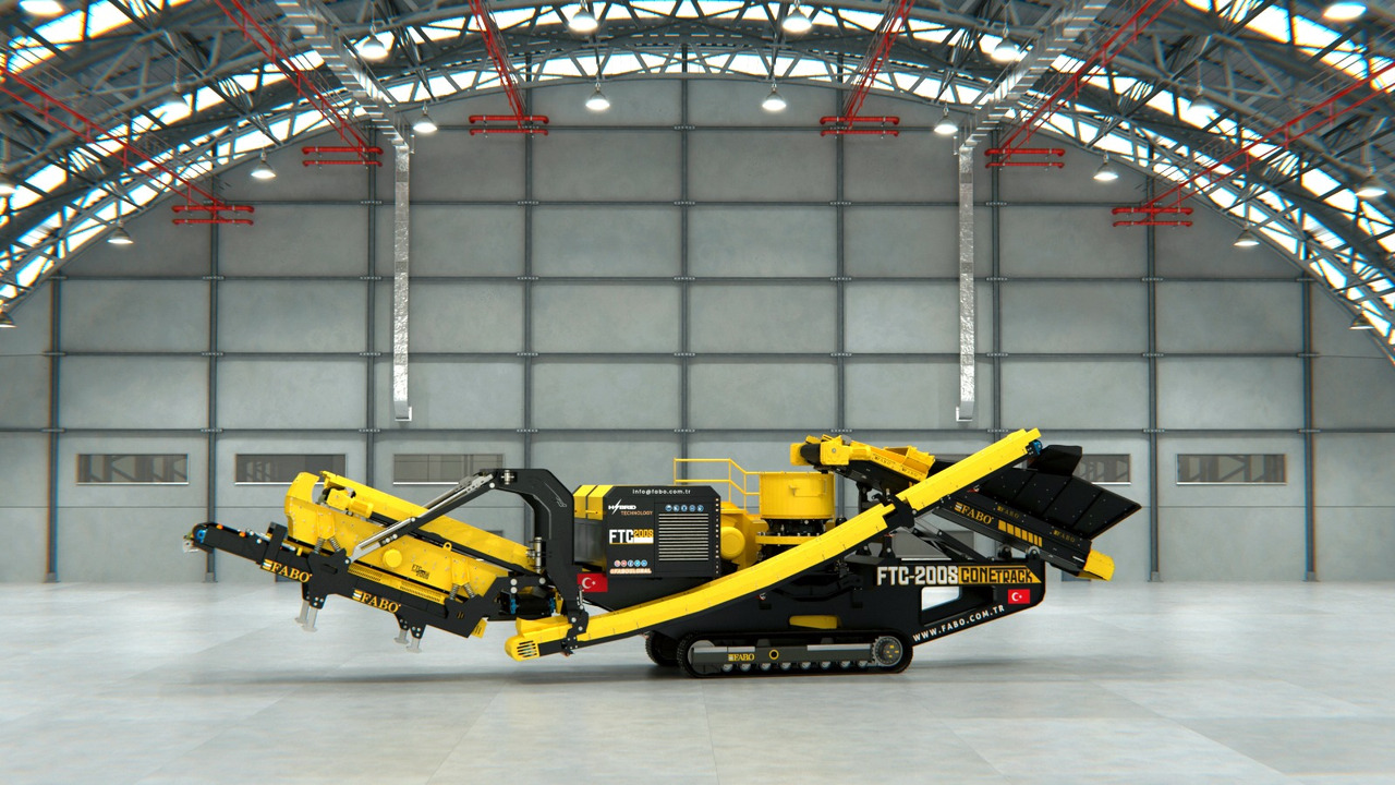 Kegelbrecher, Zustand - NEU FABO mobile cone crusher: das Bild 16