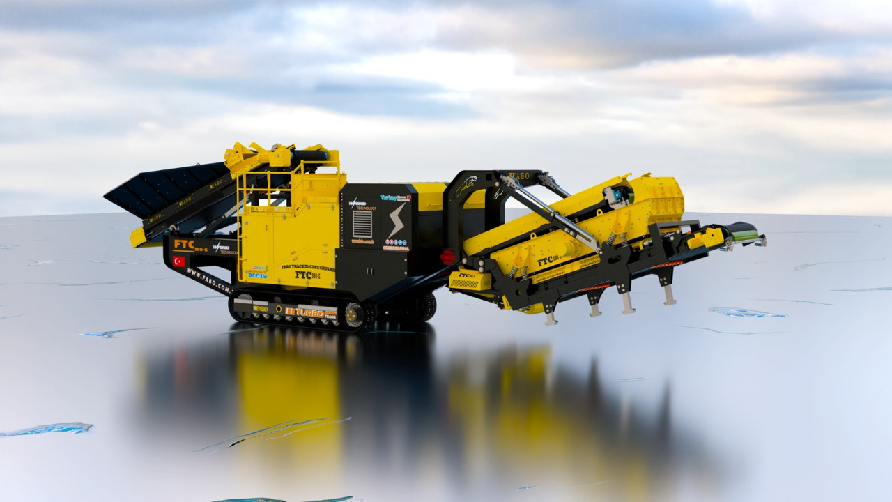 FABO mobile cone crusher - Kegelbrecher: das Bild 1 FABO mobile cone crusher - Kegelbrecher: das Bild 1