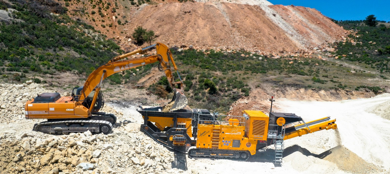 Prallbrecher, Zustand - NEU FABO mobile impact crusher: das Bild 9