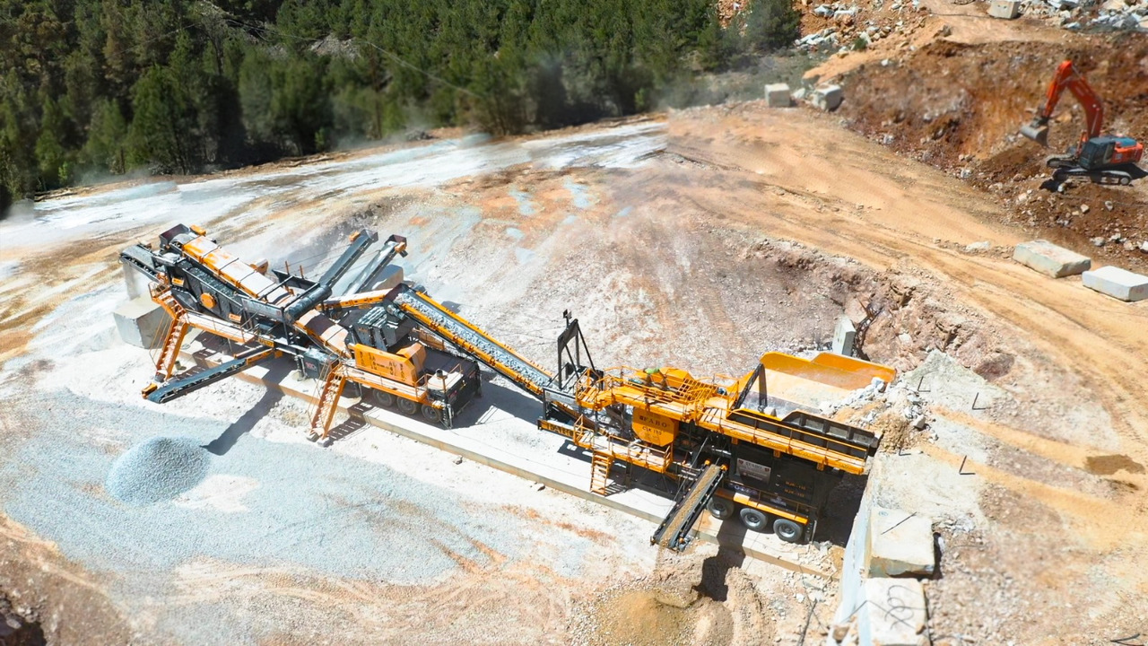FABO mobile jaw crusher - Backenbrecher: das Bild 5 FABO mobile jaw crusher - Backenbrecher: das Bild 5