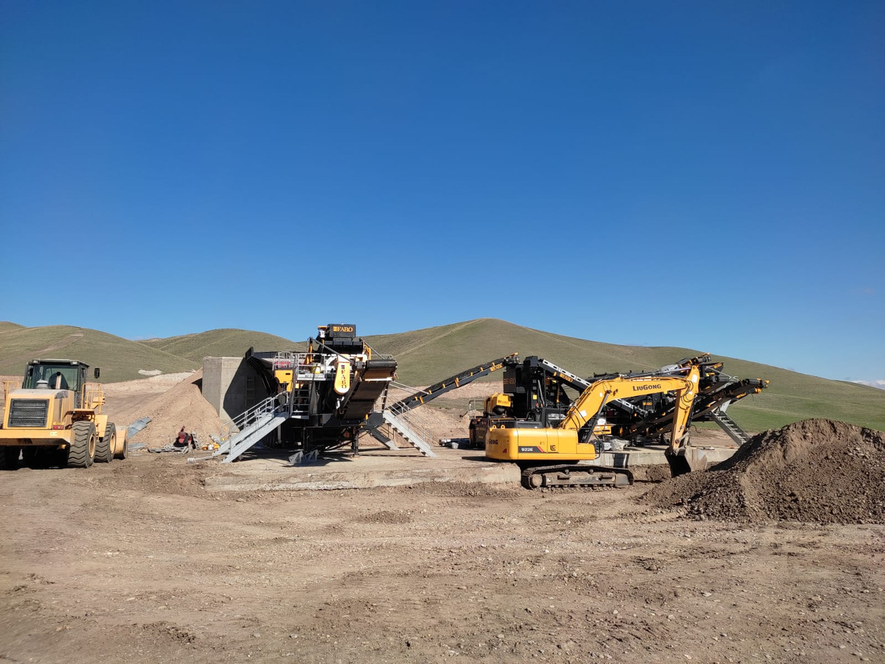Backenbrecher, Zustand - NEU FABO mobile jaw crusher: das Bild 13