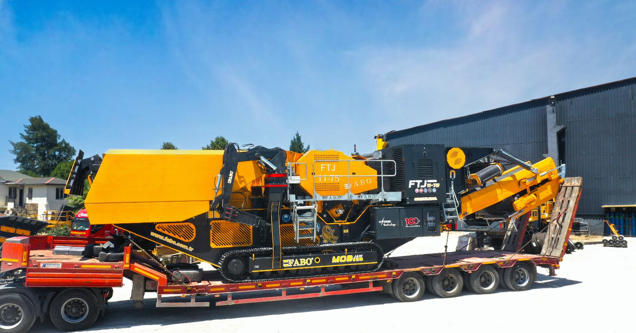 FABO mobile jaw crusher - Backenbrecher: das Bild 1 FABO mobile jaw crusher - Backenbrecher: das Bild 1