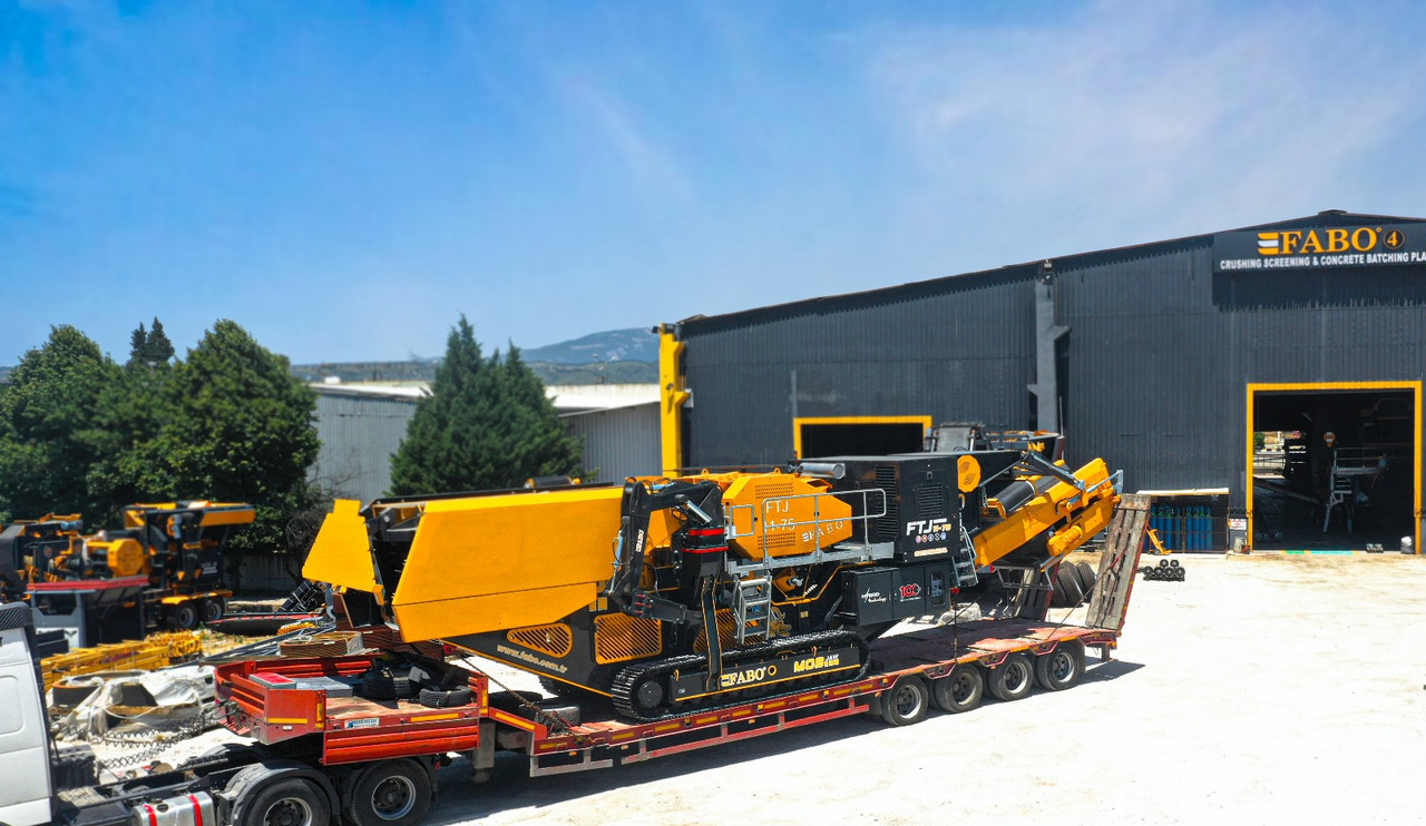 FABO mobile jaw crusher - Backenbrecher: das Bild 4 FABO mobile jaw crusher - Backenbrecher: das Bild 4