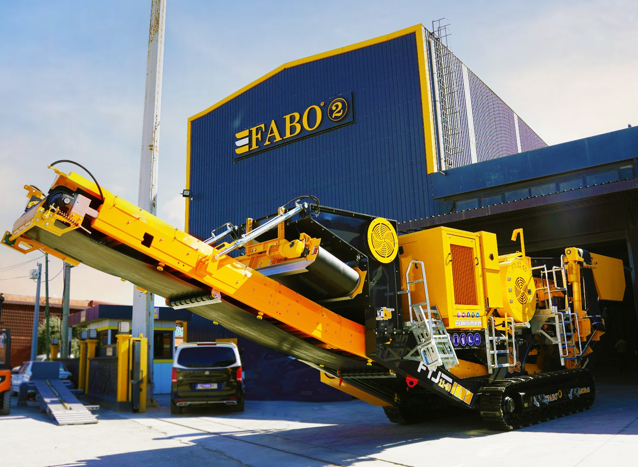 FABO mobile jaw crusher - Backenbrecher: das Bild 3 FABO mobile jaw crusher - Backenbrecher: das Bild 3