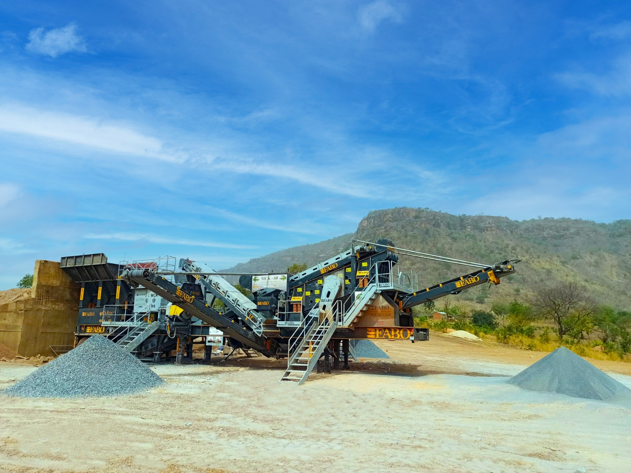 FABO mobile jaw crusher - Backenbrecher: das Bild 2 FABO mobile jaw crusher - Backenbrecher: das Bild 2