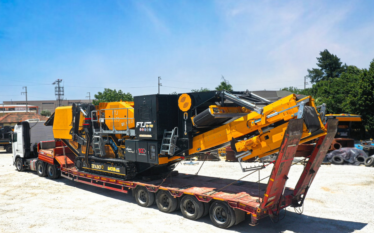 FABO mobile jaw crusher - Backenbrecher: das Bild 5 FABO mobile jaw crusher - Backenbrecher: das Bild 5