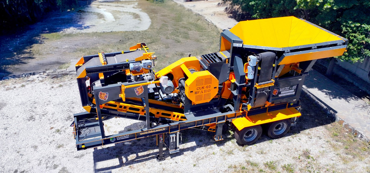 FABO mobile jaw crusher - Backenbrecher: das Bild 1 FABO mobile jaw crusher - Backenbrecher: das Bild 1