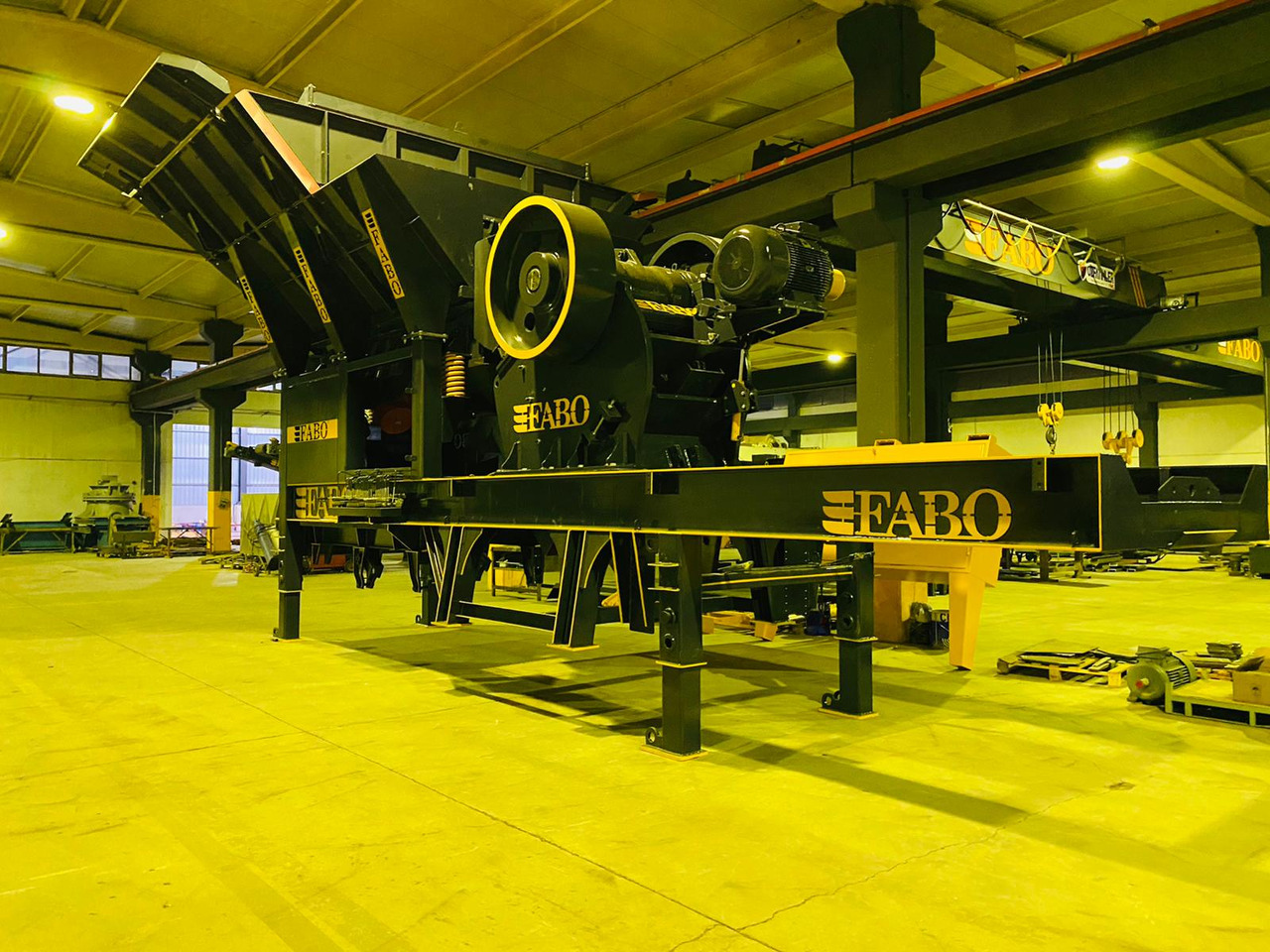 FABO mobile jaw crusher - Backenbrecher: das Bild 4 FABO mobile jaw crusher - Backenbrecher: das Bild 4