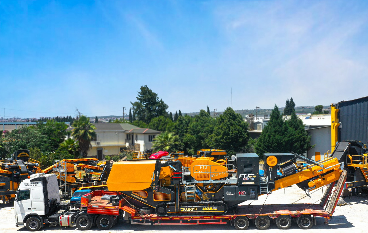 FABO mobile jaw crusher - Backenbrecher: das Bild 3 FABO mobile jaw crusher - Backenbrecher: das Bild 3
