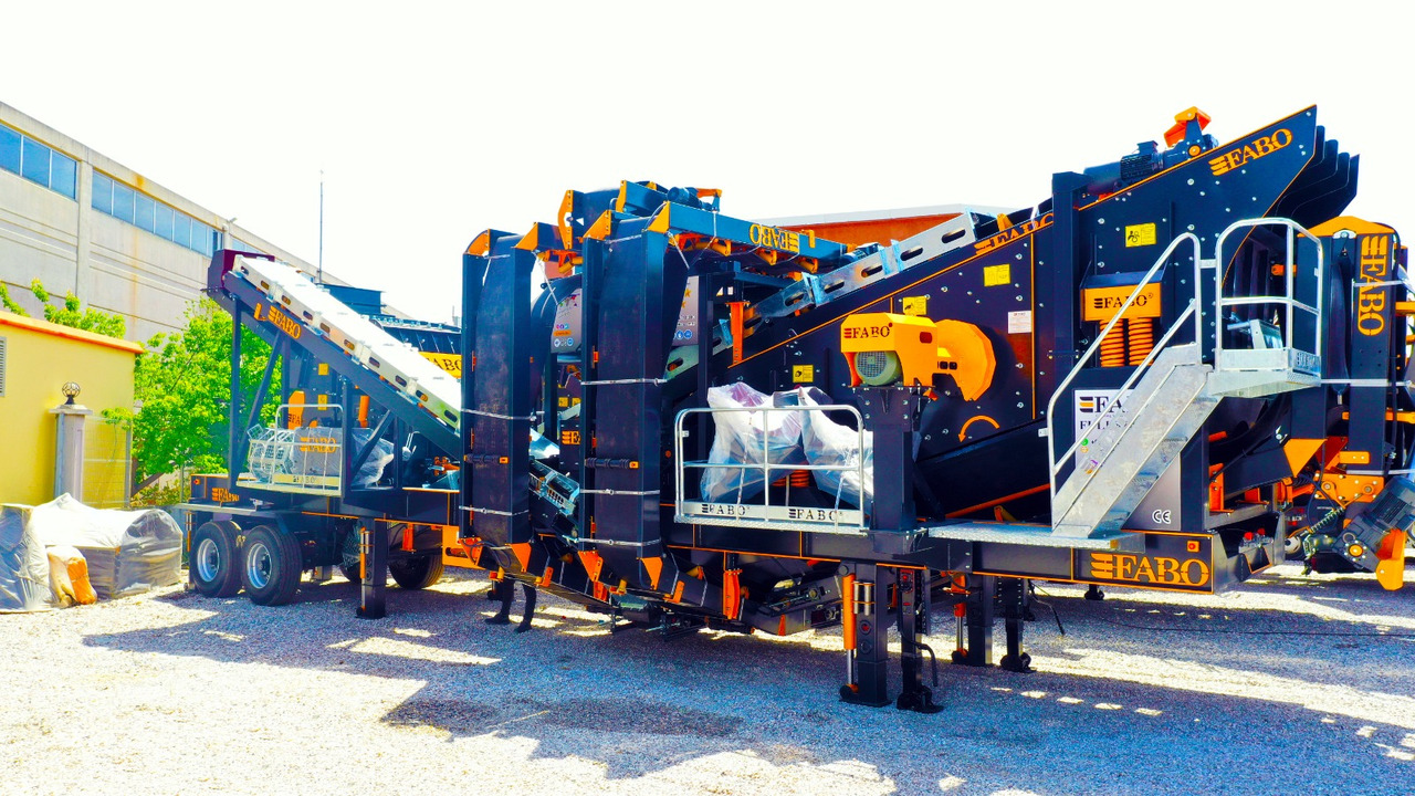 FABO mobile jaw crusher - Backenbrecher: das Bild 5 FABO mobile jaw crusher - Backenbrecher: das Bild 5