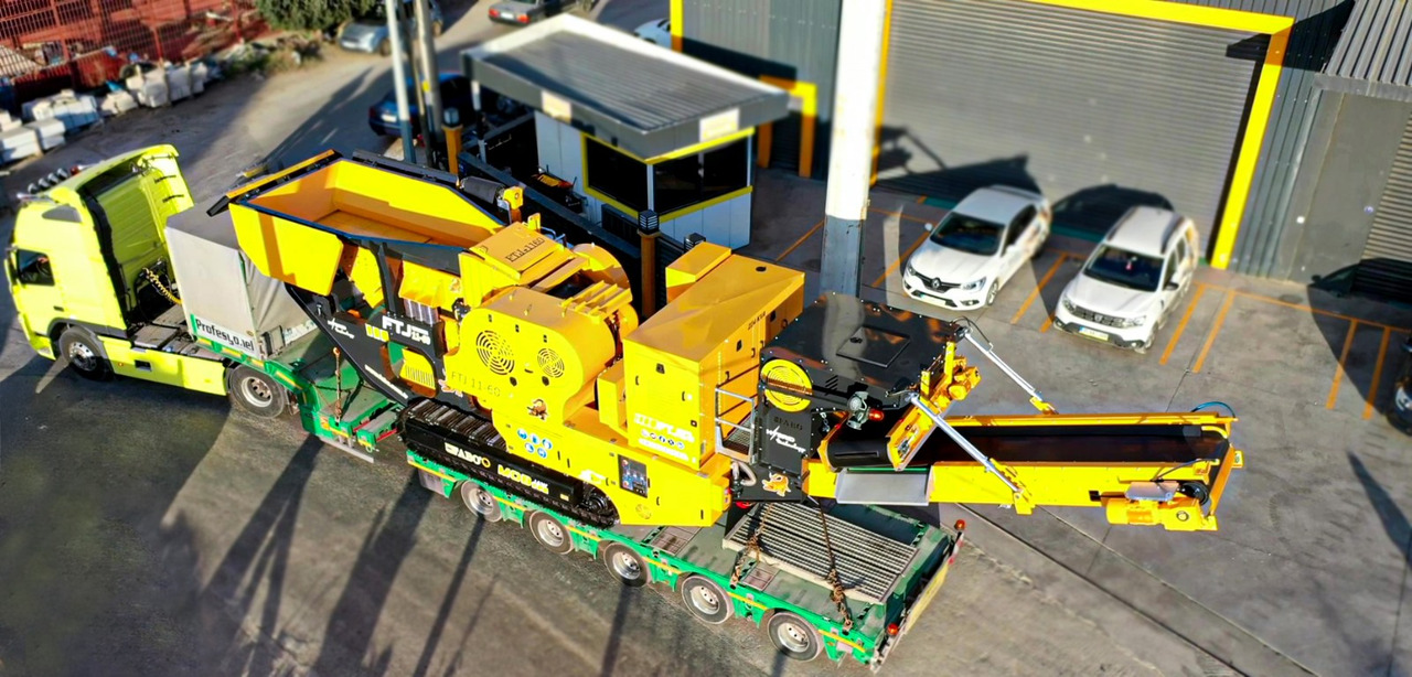 FABO mobile jaw crusher - Backenbrecher: das Bild 5 FABO mobile jaw crusher - Backenbrecher: das Bild 5