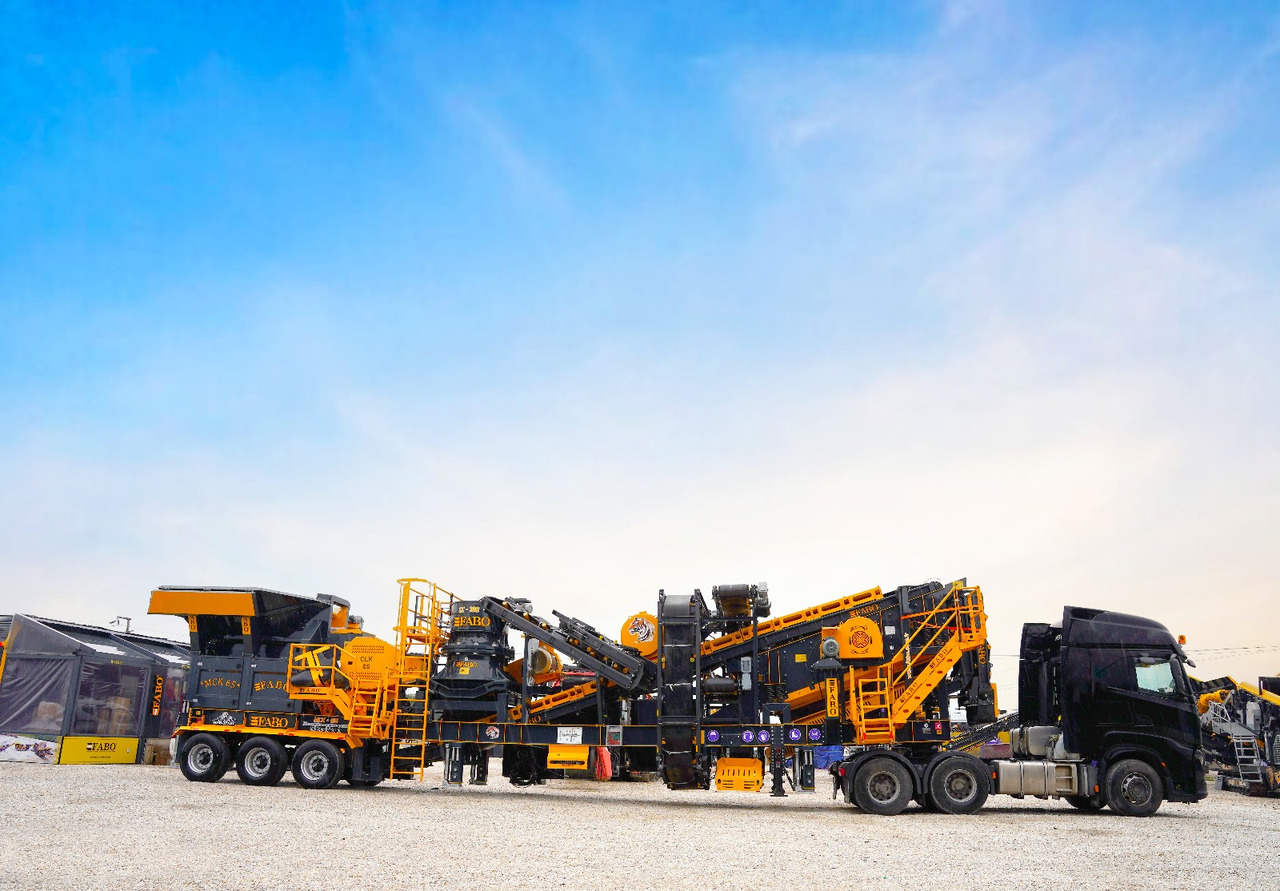 FABO mobile jaw crusher - Backenbrecher: das Bild 2 FABO mobile jaw crusher - Backenbrecher: das Bild 2