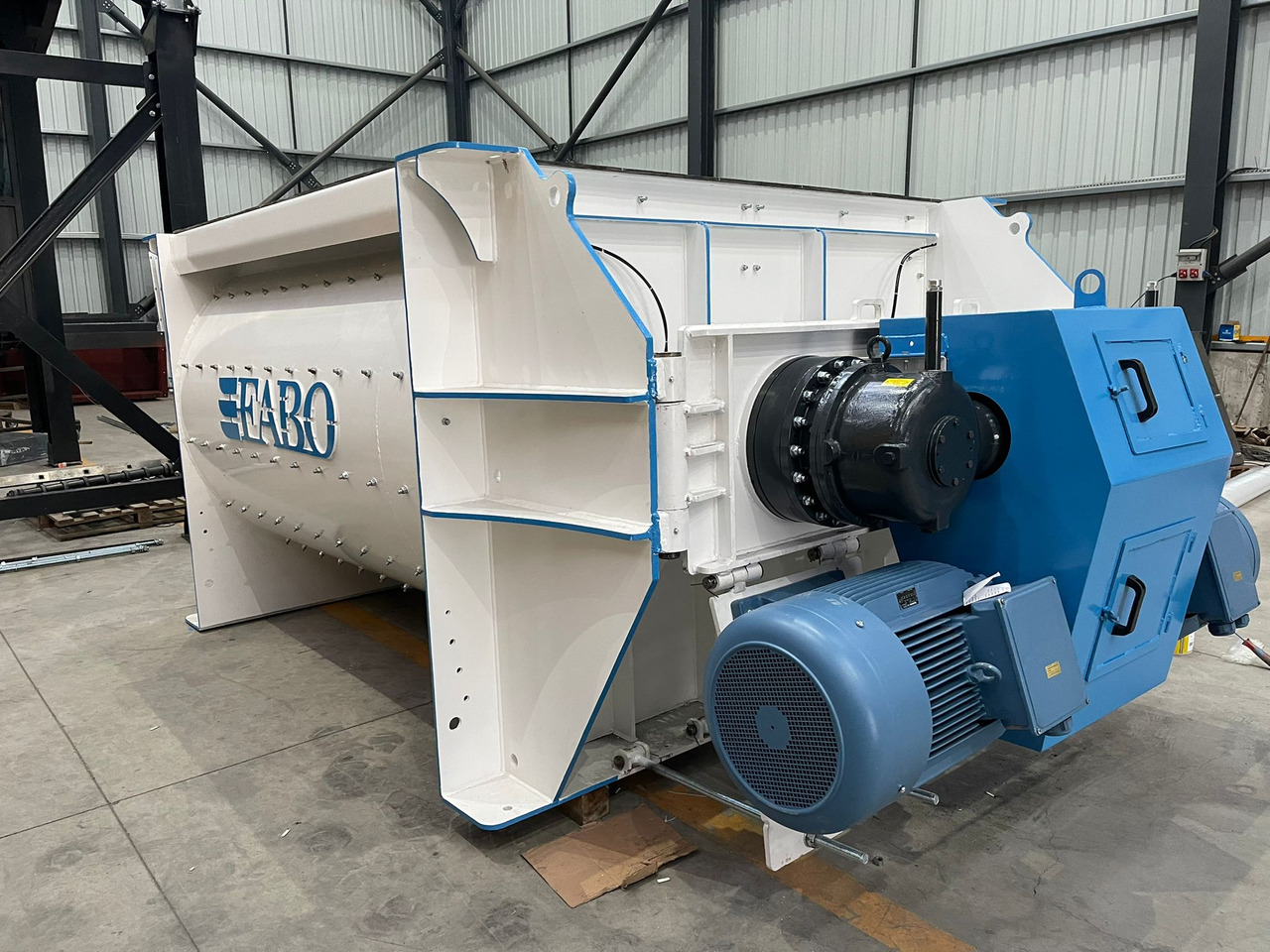 FABO twin shaft mixer - Betonmischer: das Bild 2 FABO twin shaft mixer - Betonmischer: das Bild 2