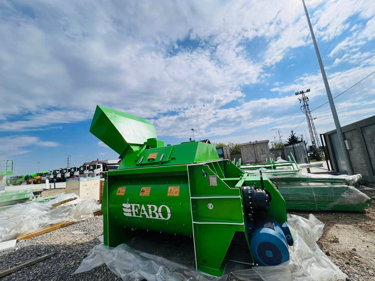 FABO twin shaft mixer - Betonmischer: das Bild 3 FABO twin shaft mixer - Betonmischer: das Bild 3