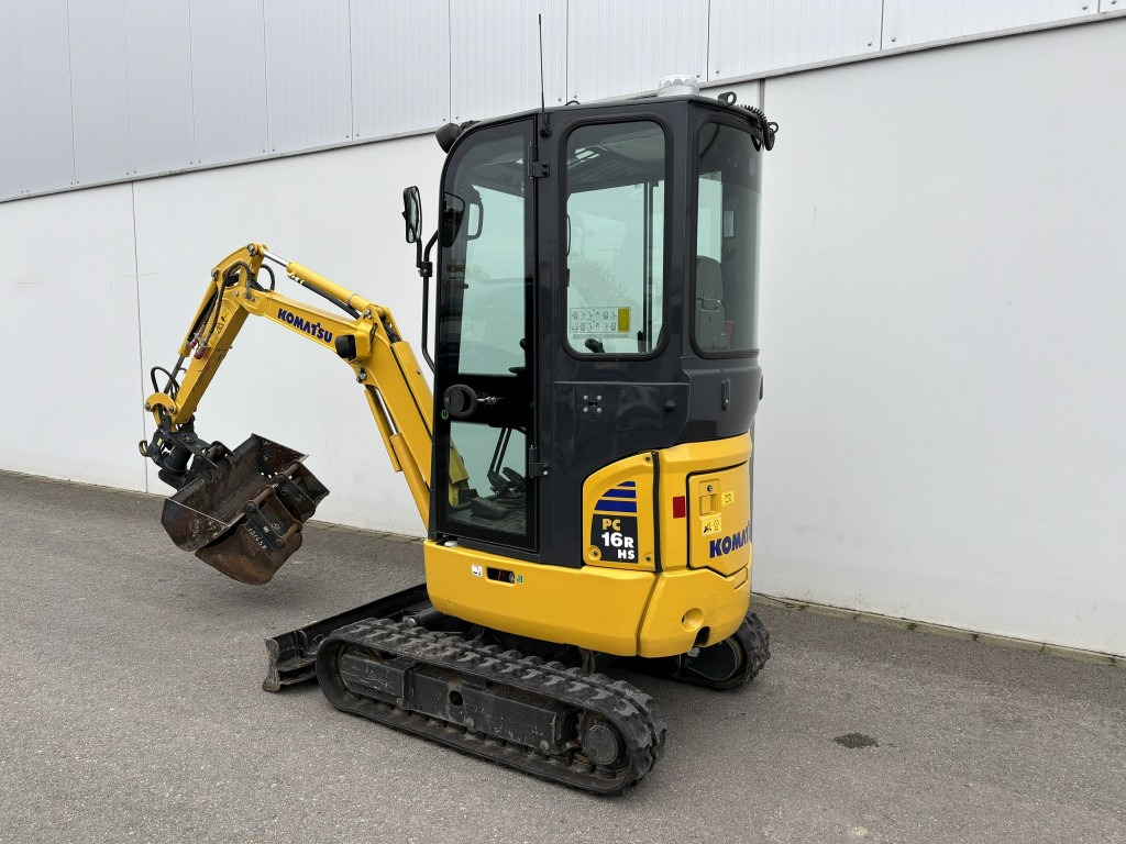 KOMATSU MINIBAGGER PC 16 R-3HS Powertilt 20,40,100 Löffel - Minibagger: das Bild 3 KOMATSU MINIBAGGER PC 16 R-3HS Powertilt 20,40,100 Löffel - Minibagger: das Bild 3