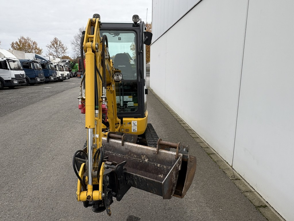 KOMATSU MINIBAGGER PC 16 R-3HS Powertilt 20,40,100 Löffel - Minibagger: das Bild 5 KOMATSU MINIBAGGER PC 16 R-3HS Powertilt 20,40,100 Löffel - Minibagger: das Bild 5