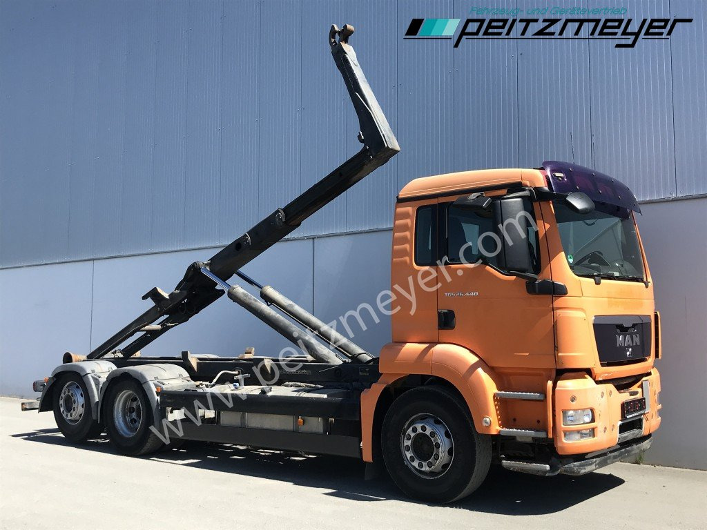 MAN TGS 26.440 BL6x2 Meiller RK 2070 mit Lenkachse - Abrollkipper: das Bild 2 MAN TGS 26.440 BL6x2 Meiller RK 2070 mit Lenkachse - Abrollkipper: das Bild 2