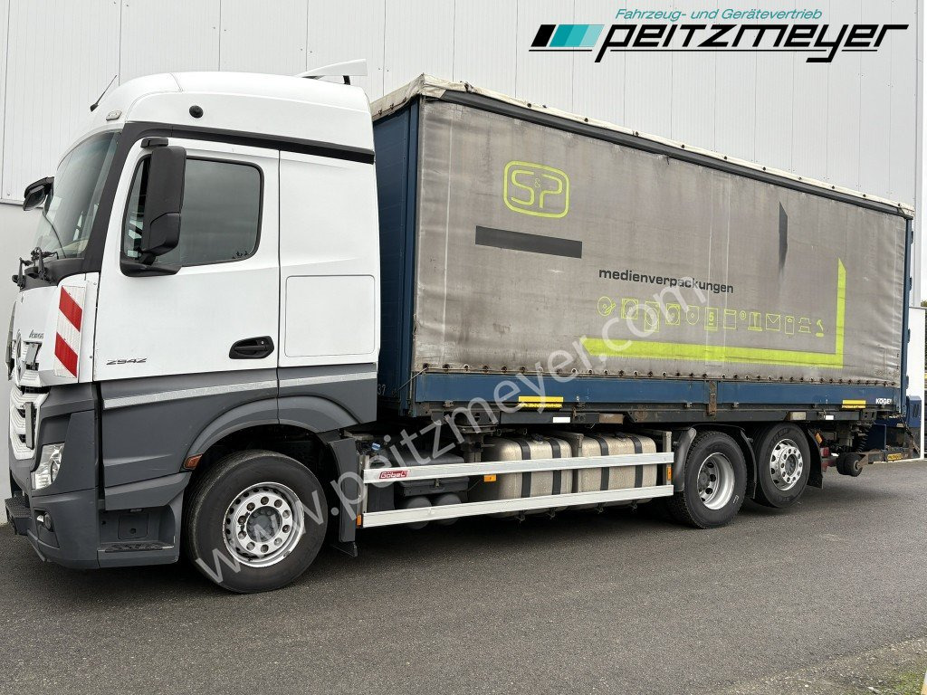 MERCEDES-BENZ Actros 2542 LL BDF Pritsche + Mitnahmestapler komplett - Plane LKW: das Bild 1 MERCEDES-BENZ Actros 2542 LL BDF Pritsche + Mitnahmestapler komplett - Plane LKW: das Bild 1