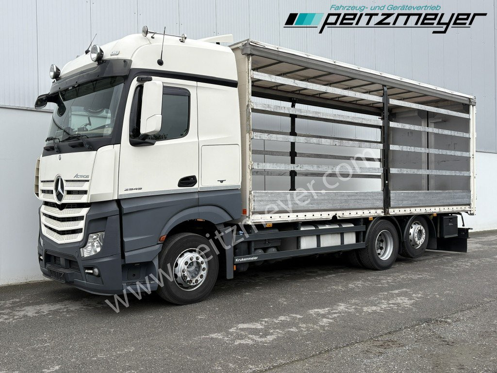 MERCEDES-BENZ Actros 2545 LL Pritsche, Klima, Standklima, PPC, EU 6 MP 4 - Edscha - Plane LKW: das Bild 1 MERCEDES-BENZ Actros 2545 LL Pritsche, Klima, Standklima, PPC, EU 6 MP 4 - Edscha - Plane LKW: das Bild 1