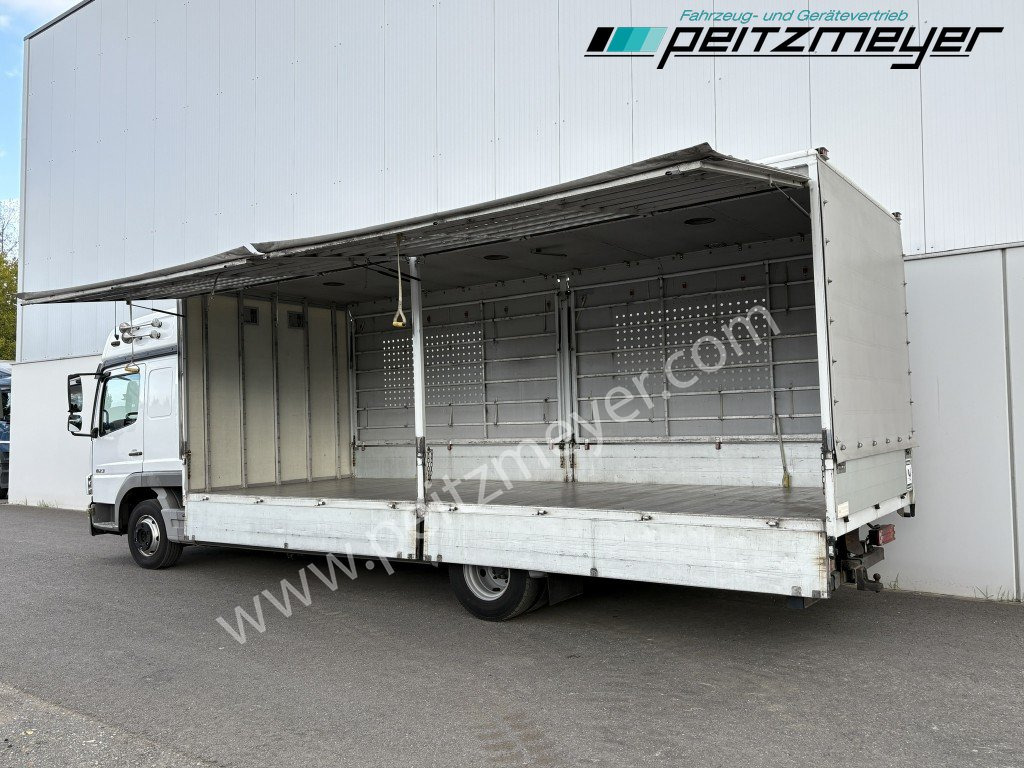 Koffer LKW MERCEDES-BENZ Atego 823 L Geflügelpritsche L - Fahrerhaus, Klima, 2 x AHK: das Bild 18