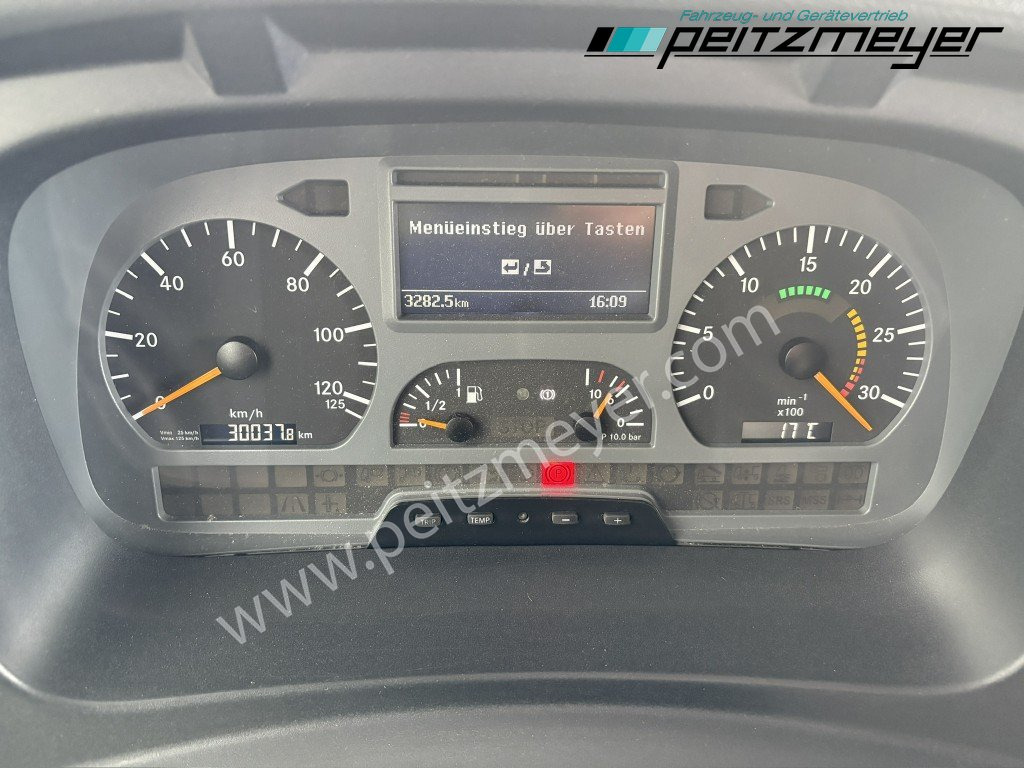 Koffer LKW MERCEDES-BENZ Atego 823 L Geflügelpritsche L - Fahrerhaus, Klima, 2 x AHK: das Bild 11