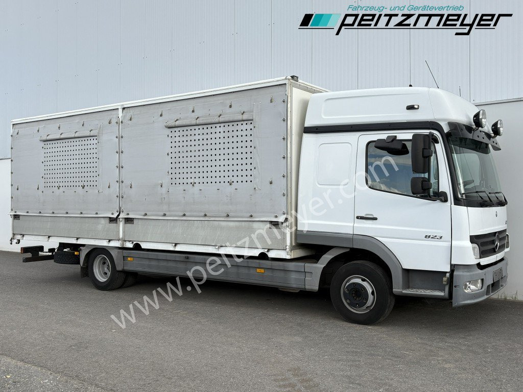 MERCEDES-BENZ Atego 823 L Geflügelpritsche L - Fahrerhaus, Klima, 2 x AHK - Koffer LKW: das Bild 4 MERCEDES-BENZ Atego 823 L Geflügelpritsche L - Fahrerhaus, Klima, 2 x AHK - Koffer LKW: das Bild 4