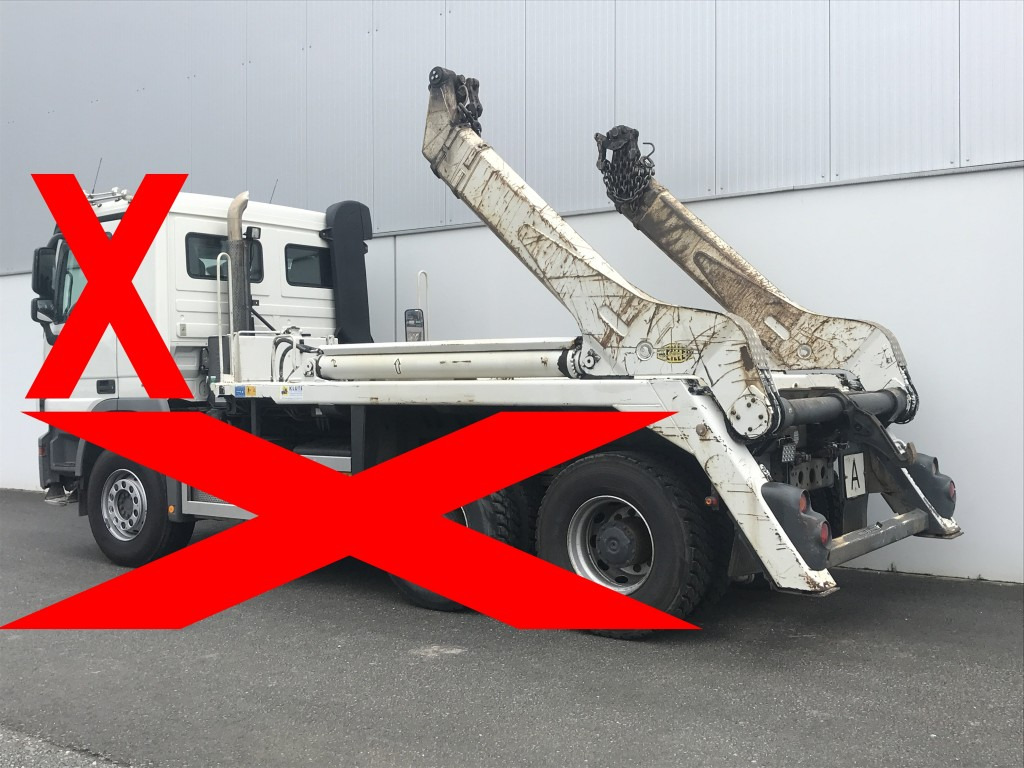 Meiller Absetzkipper AK 16 MTG - Actros 6x4 - Hakenlift/ Absetzkipper System: das Bild 3 Meiller Absetzkipper AK 16 MTG - Actros 6x4 - Hakenlift/ Absetzkipper System: das Bild 3