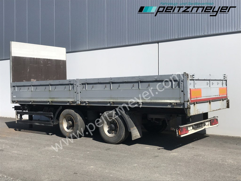 SCHMIDT,HAGEN Tandemanhänger TPT/13/E/6,5 Liftachse, auflastbar auf 18 t. - Pritschenanhänger/ Plattformanhänger: das Bild 2 SCHMIDT,HAGEN Tandemanhänger TPT/13/E/6,5 Liftachse, auflastbar auf 18 t. - Pritschenanhänger/ Plattformanhänger: das Bild 2