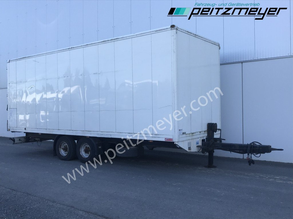 WEFA Tandemanhänger 10,5 T. Tandem Alukoffer mit Hecktüren - Koffer Anhänger: das Bild 4 WEFA Tandemanhänger 10,5 T. Tandem Alukoffer mit Hecktüren - Koffer Anhänger: das Bild 4