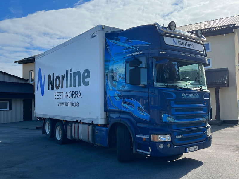Scania R620 LB6X2HNB - OPEN SIDE - Koffer LKW: das Bild 5 Scania R620 LB6X2HNB - OPEN SIDE - Koffer LKW: das Bild 5
