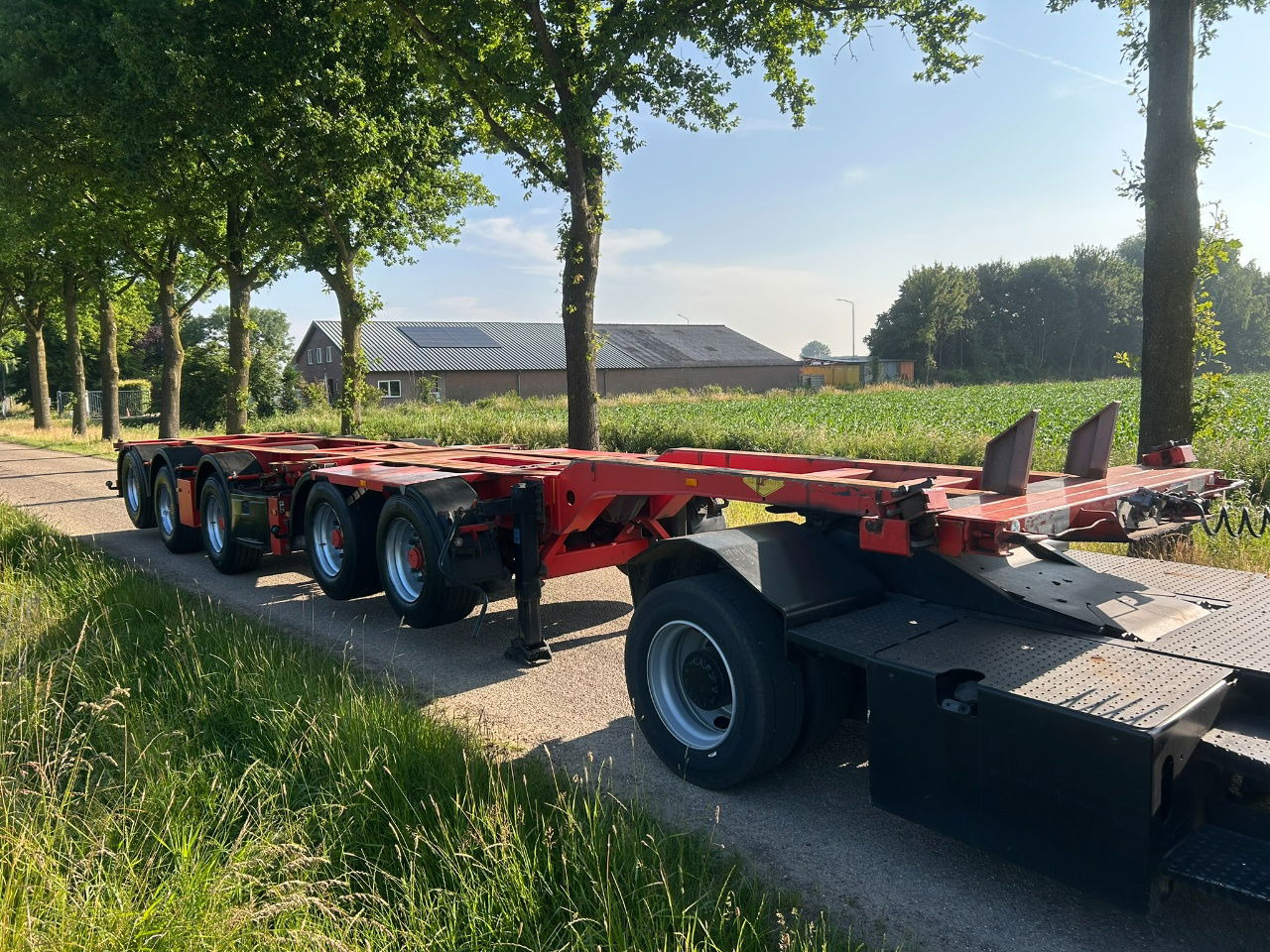 Broshuis 2-Connect-5Akcc / 3 x Steering axle / 4 x Lifting axle / tyres 80 / 3 x - Container/ Wechselfahrgestell Auflieger: das Bild 2 Broshuis 2-Connect-5Akcc / 3 x Steering axle / 4 x Lifting axle / tyres 80 / 3 x - Container/ Wechselfahrgestell Auflieger: das Bild 2
