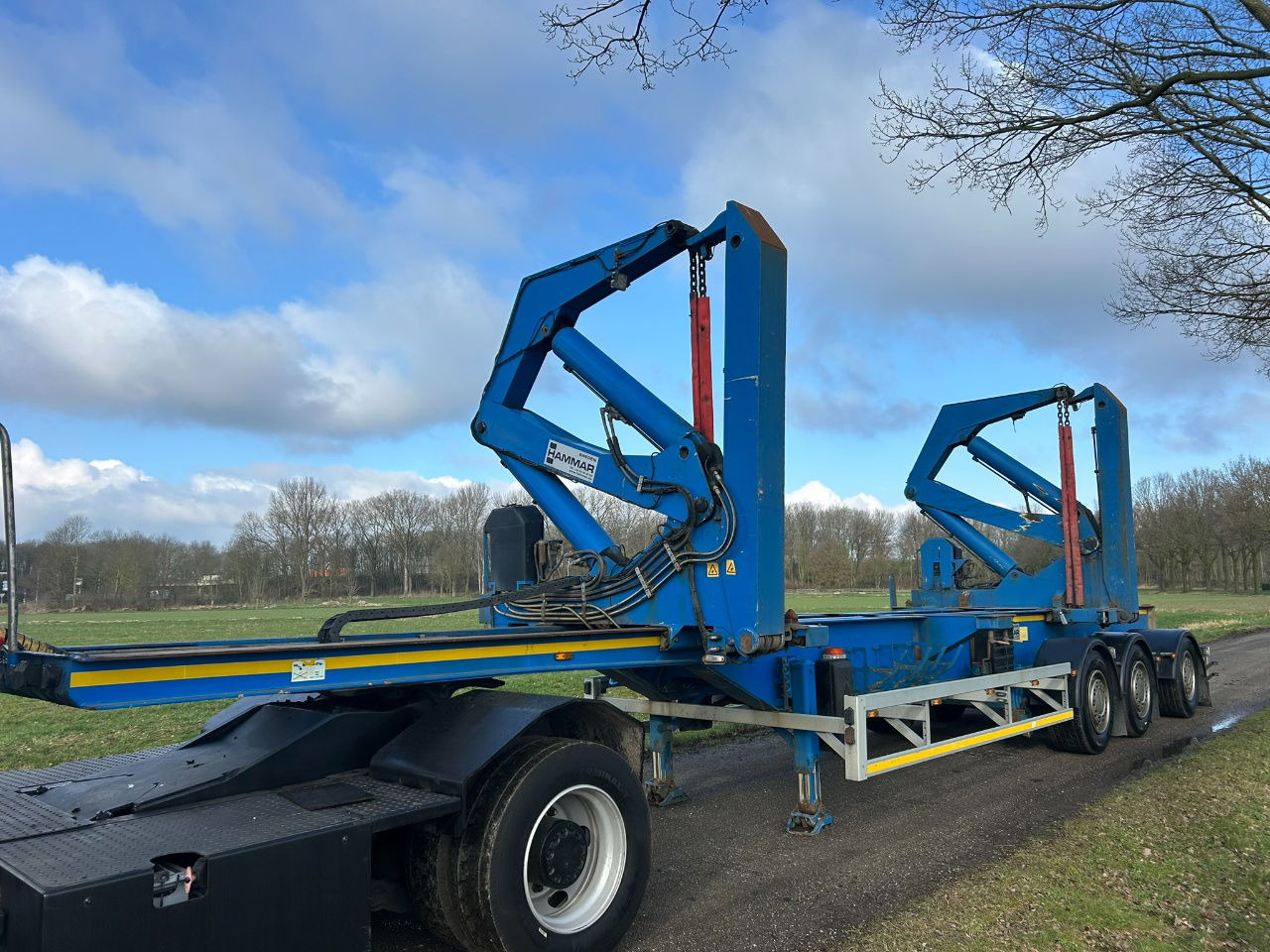 Hammar Sideloader 160 S / 20ft - 2 x 20 ft - 40 - Containers / 33 Tons lifting capacity / Remote control - Container/ Wechselfahrgestell Auflieger: das Bild 1 Hammar Sideloader 160 S / 20ft - 2 x 20 ft - 40 - Containers / 33 Tons lifting capacity / Remote control - Container/ Wechselfahrgestell Auflieger: das Bild 1
