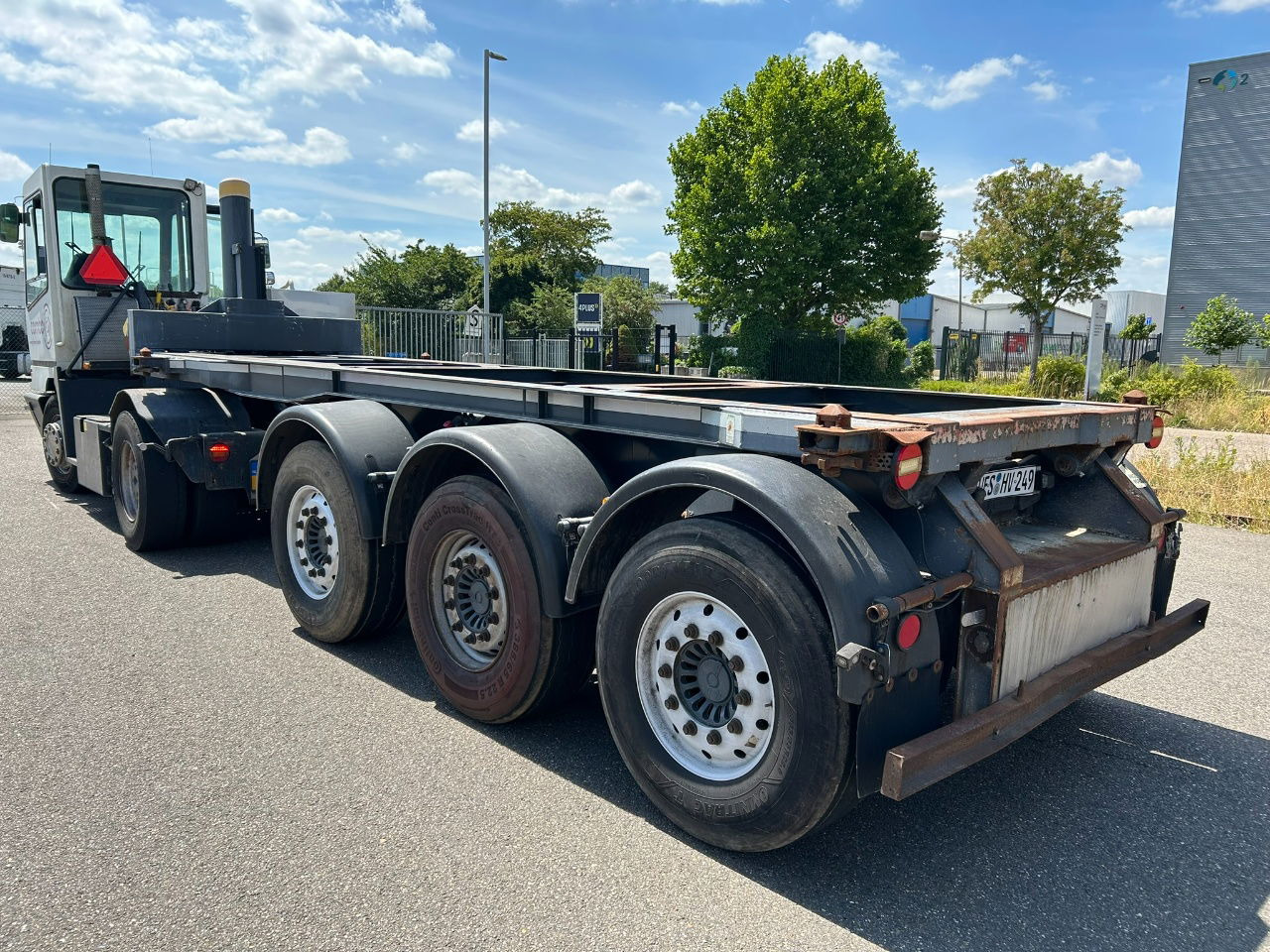 Mafa 20 ft tipping chassis / disc brakes / lifting axle / alcoa wheels / - Container/ Wechselfahrgestell Auflieger: das Bild 5 Mafa 20 ft tipping chassis / disc brakes / lifting axle / alcoa wheels / - Container/ Wechselfahrgestell Auflieger: das Bild 5