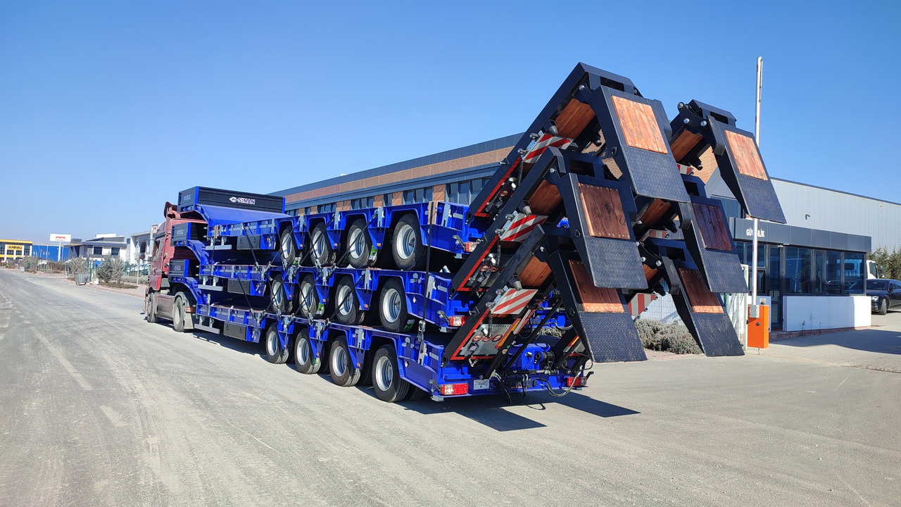 SINAN TANKER TRAILER Lowbed 4 axle - Tieflader Auflieger: das Bild 3 SINAN TANKER TRAILER Lowbed 4 axle - Tieflader Auflieger: das Bild 3