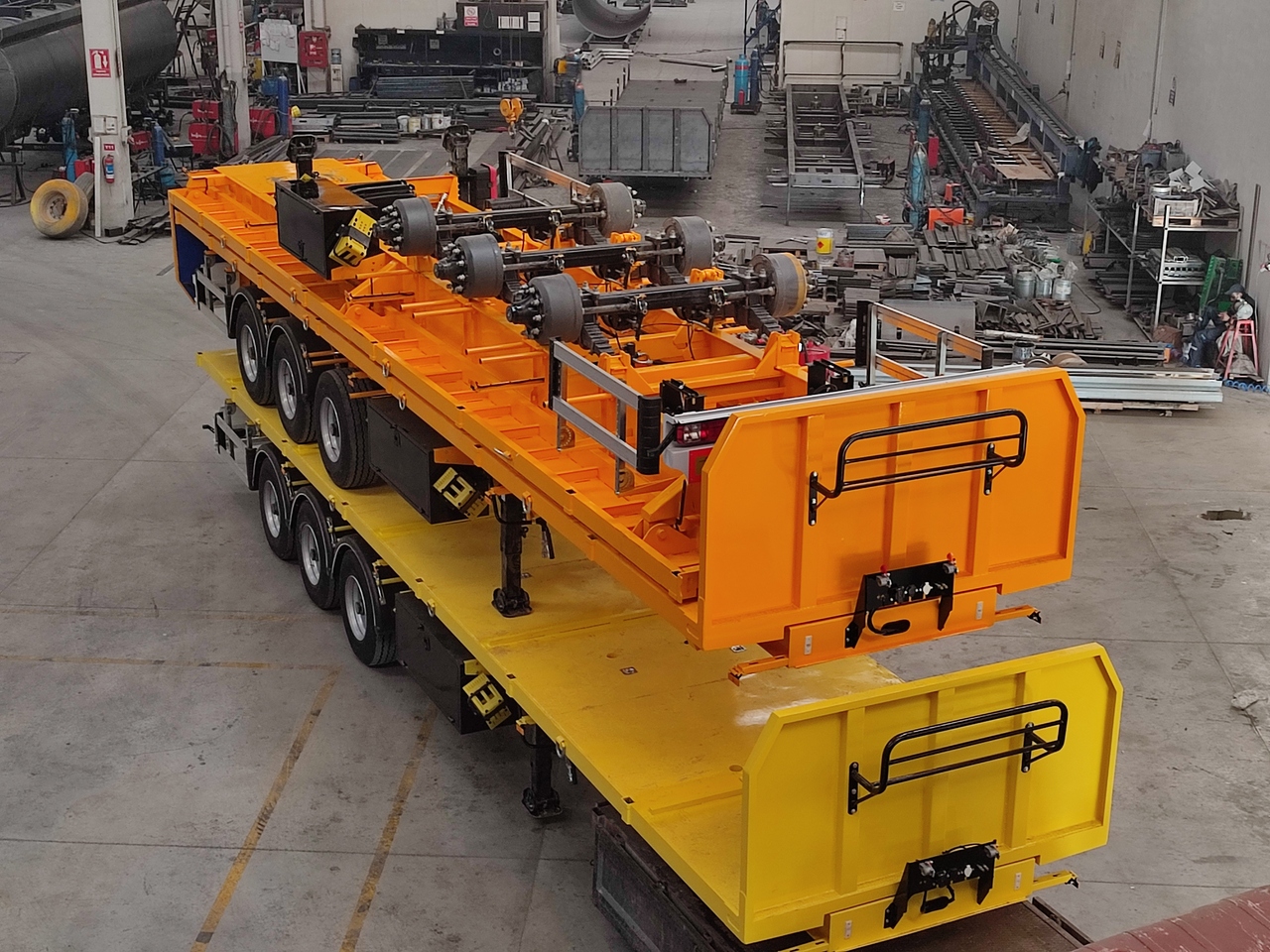 SINAN TANKER-TREYLER FlatBed - Special Platform - Pritschenauflieger/ Plattformauflieger: das Bild 5 SINAN TANKER-TREYLER FlatBed - Special Platform - Pritschenauflieger/ Plattformauflieger: das Bild 5