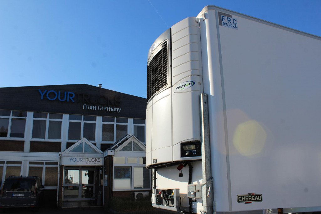 Kühlkoffer Auflieger Chereau 1-Achs City Trailer CV 1550  Strom  Neuwertig: das Bild 7