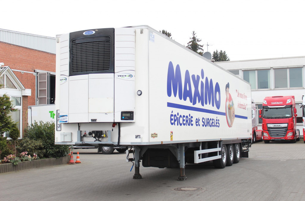 Chereau CV 1550 Strom 2,60h TW Liftachse SAF FRC - Kühlkoffer Auflieger: das Bild 1 Chereau CV 1550 Strom 2,60h TW Liftachse SAF FRC - Kühlkoffer Auflieger: das Bild 1