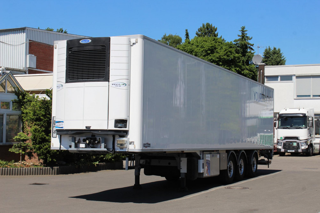 Chereau CV 1950Mt. Bi-Multi-Temp. TW LBW Lenkachse - Kühlkoffer Auflieger: das Bild 1 Chereau CV 1950Mt. Bi-Multi-Temp. TW LBW Lenkachse - Kühlkoffer Auflieger: das Bild 1