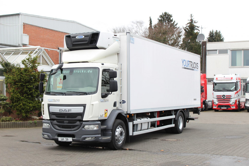 Daf LF 310 E6 Carrier Supra 1050 Tür+LBW Strom FRC - Kühlkoffer LKW: das Bild 1 Daf LF 310 E6 Carrier Supra 1050 Tür+LBW Strom FRC - Kühlkoffer LKW: das Bild 1