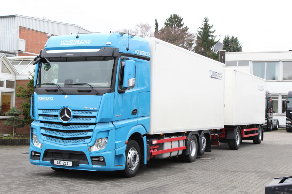 Mercedes-Benz Actros 2548 Koffer Retarder Schlafkab Kühlbox - Transporter: das Bild 1 Mercedes-Benz Actros 2548 Koffer Retarder Schlafkab Kühlbox - Transporter: das Bild 1