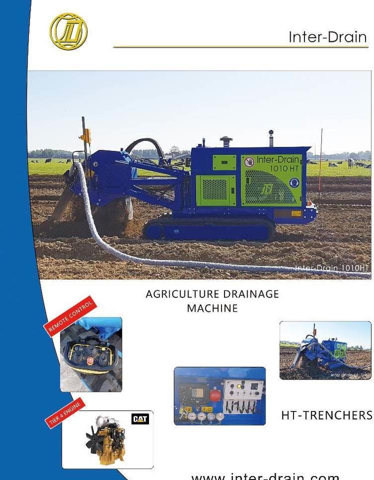 Technik für Bodenbearbeitung Inter-Drain 1010HT: das Bild 6
