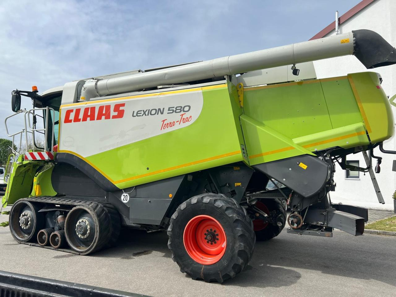 CLAAS Lexion 580 Terra Trac - Mähdrescher: das Bild 2 CLAAS Lexion 580 Terra Trac - Mähdrescher: das Bild 2