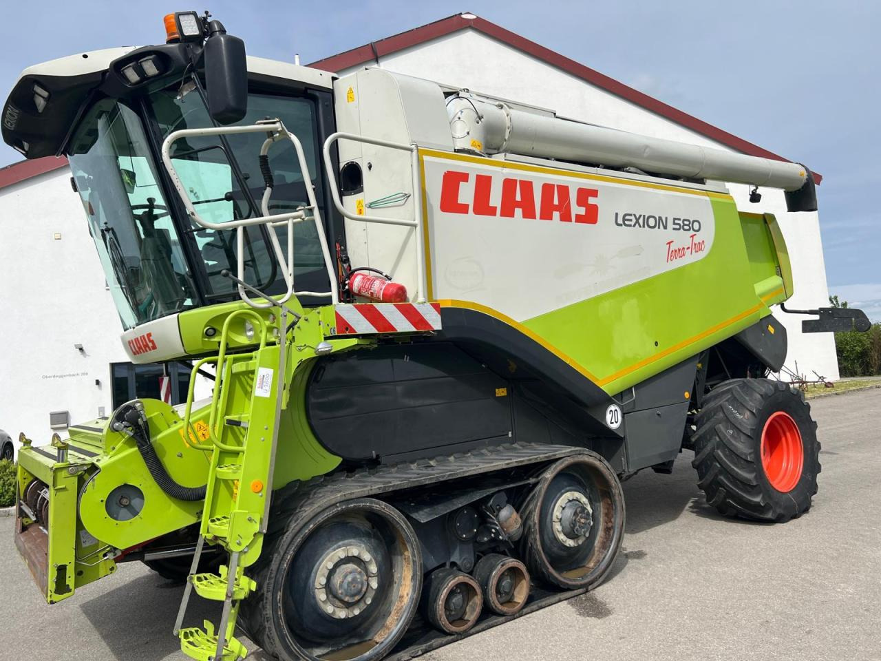 CLAAS Lexion 580 Terra Trac - Mähdrescher: das Bild 1 CLAAS Lexion 580 Terra Trac - Mähdrescher: das Bild 1