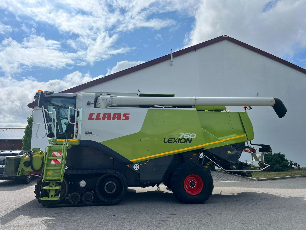 CLAAS Lexion 760TT, 30 km/h, SW V900 2x Laser - Mähdrescher: das Bild 4 CLAAS Lexion 760TT, 30 km/h, SW V900 2x Laser - Mähdrescher: das Bild 4