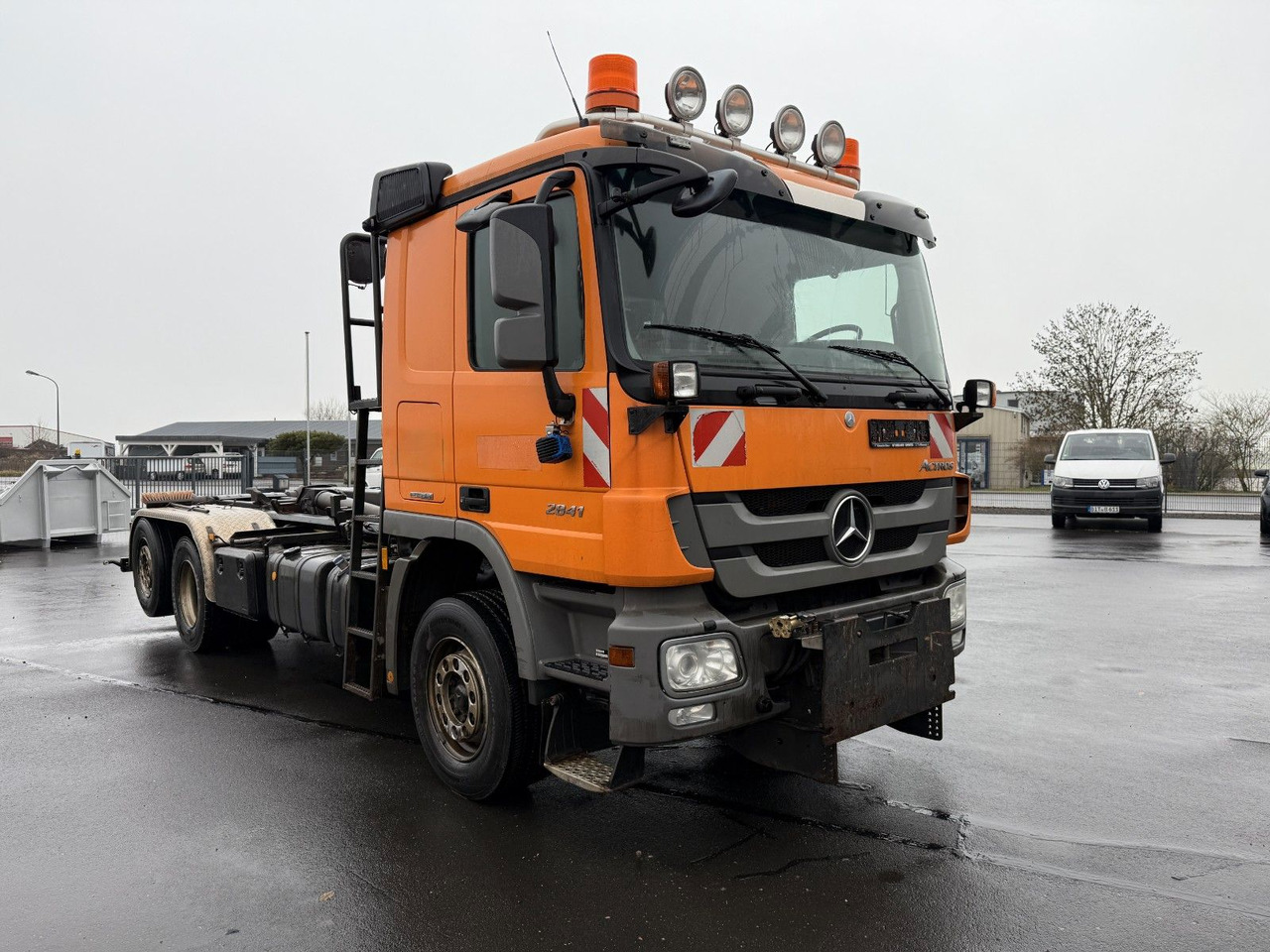 Mercedes-Benz Actros 2841L 6x2 Kranhydraulik Multilift Winterd - Abrollkipper: das Bild 3 Mercedes-Benz Actros 2841L 6x2 Kranhydraulik Multilift Winterd - Abrollkipper: das Bild 3