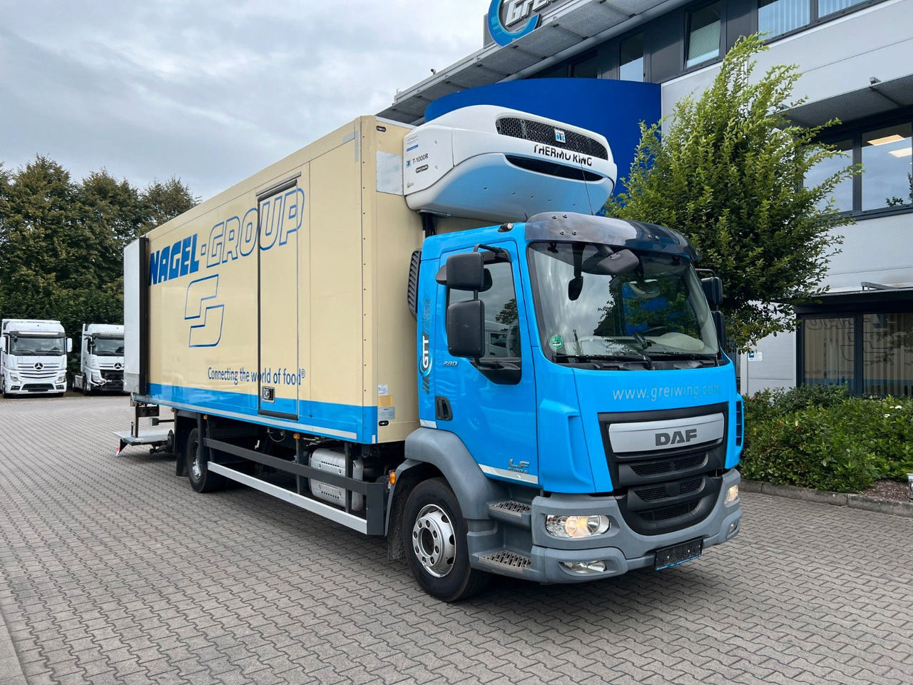 DAF LF 280 FA 16t. Multitemp, T1000 Spectrum - Kühlkoffer LKW: das Bild 1 DAF LF 280 FA 16t. Multitemp, T1000 Spectrum - Kühlkoffer LKW: das Bild 1