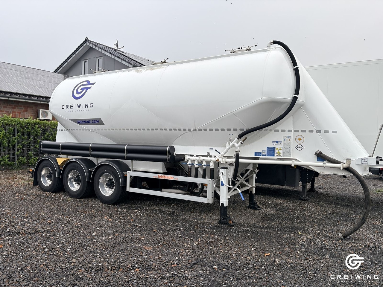 Feldbinder EUT 37.3 - Siloauflieger: das Bild 1 Feldbinder EUT 37.3 - Siloauflieger: das Bild 1